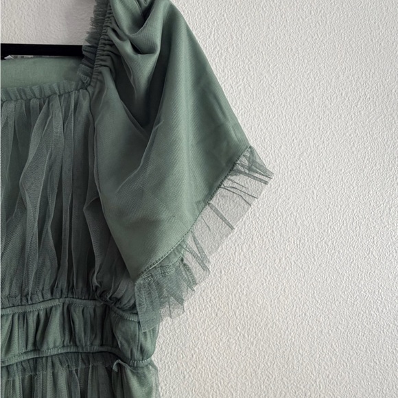 Polagram (Baltic Born) Spring Green Layered Maxi Dress - Picture 4 of 10